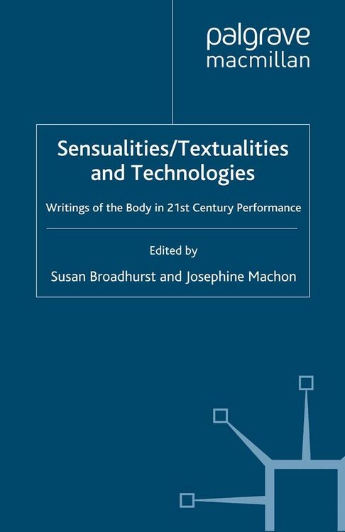 Produktbild: Sensualities/Textualities and Technologies