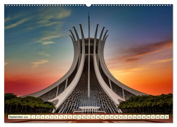 Produktbild: Typisch Brasilien (hochwertiger Premium Wandkalender 2026 DIN A2 quer), Kunstdruck in Hochglanz