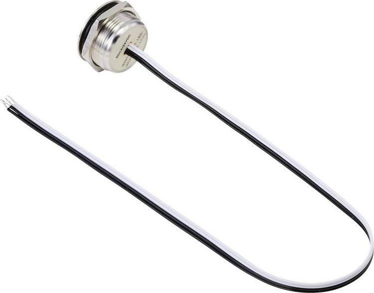 Produktbild: TRU COMPONENTS TC-9219112 Drucktaster 24 V/DC 50mA 1 x Aus/(Ein) tastend Gr&uuml;n IP40 1St.