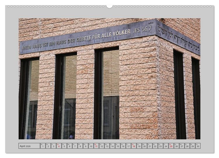 Produktbild: Mein Haus soll Bethaus genannt werden (hochwertiger Premium Wandkalender 2026 DIN A2 quer), Kunstdruck in Hochglanz