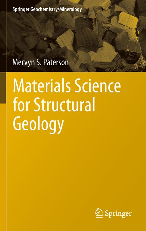Produktbild: Materials Science for Structural Geology