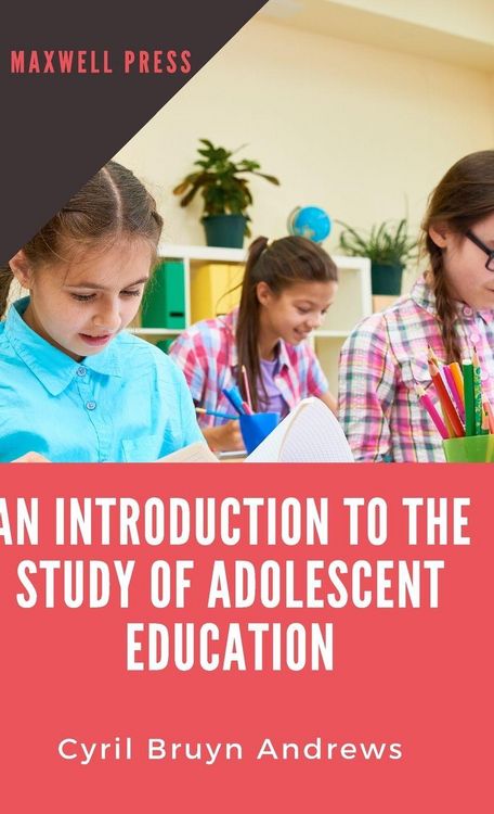 Produktbild: Introduction to the Study of Adolescent Education