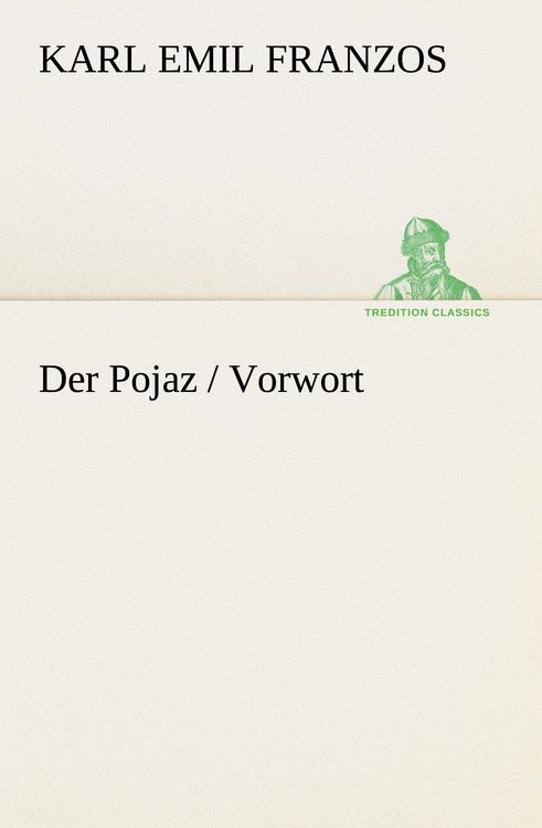Produktbild: Der Pojaz / Vorwort