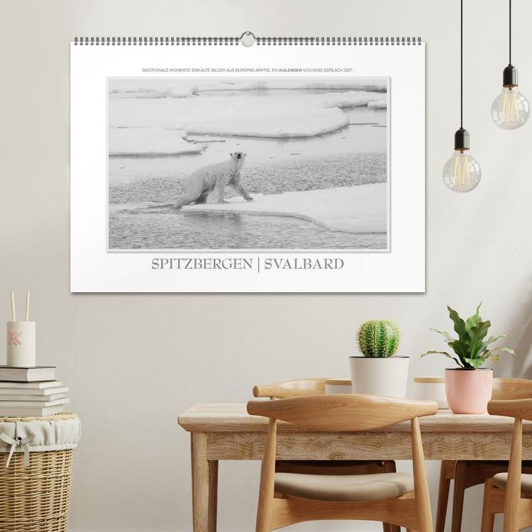 Produktbild: Spitzbergen Svalbard (Wandkalender 2026 DIN A2 quer), CALVENDO Monatskalender