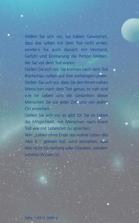 Produktbild: Leben ohne Ende - das wahre Leben des Alex K.