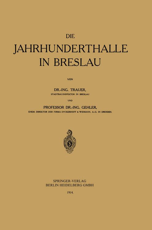 Produktbild: Die Jahrhunderthalle in Breslau