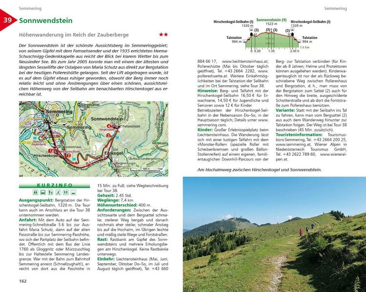 Produktbild: ROTHER Wanderbuch Leichte Wanderungen. Genusstouren im Wienerwald und in den Wiener Alpen