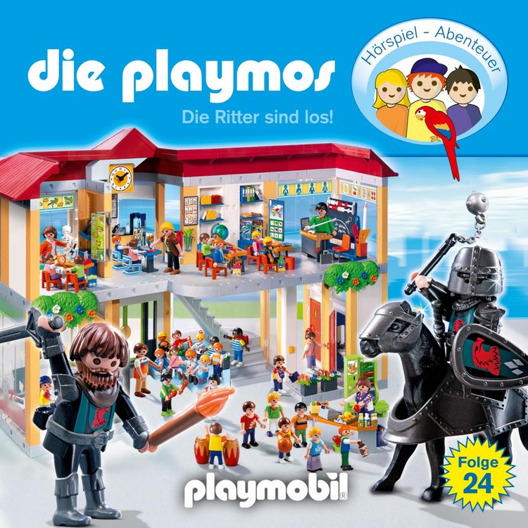 Produktbild: Die Playmos - Das Original Playmobil H&ouml;rspiel, Folge 24: Die Ritter sind los!