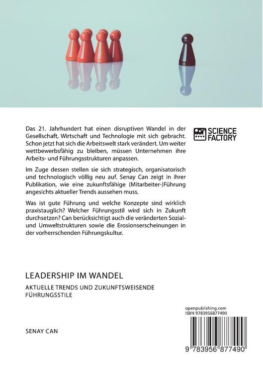 Produktbild: Leadership im Wandel. Aktuelle Trends und zukunftsweisende F&uuml;hrungsstile