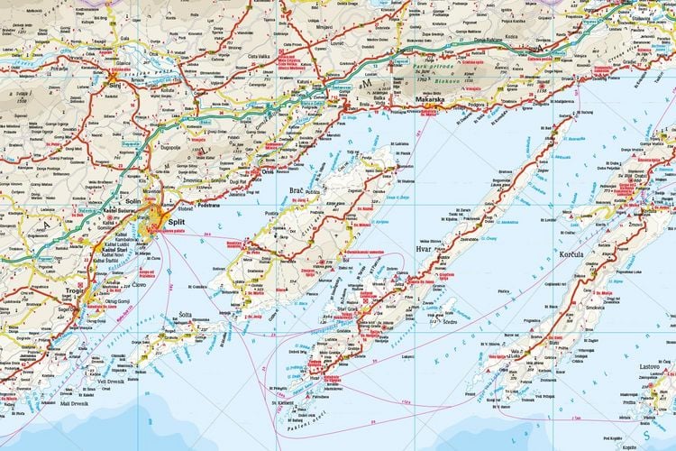 Produktbild: Reise Know-How Landkarte Kroatien / Croatia (1:300.000 / 700.000)
