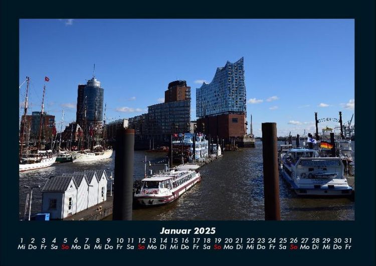 Produktbild: Hamburg 2025 Fotokalender DIN A4