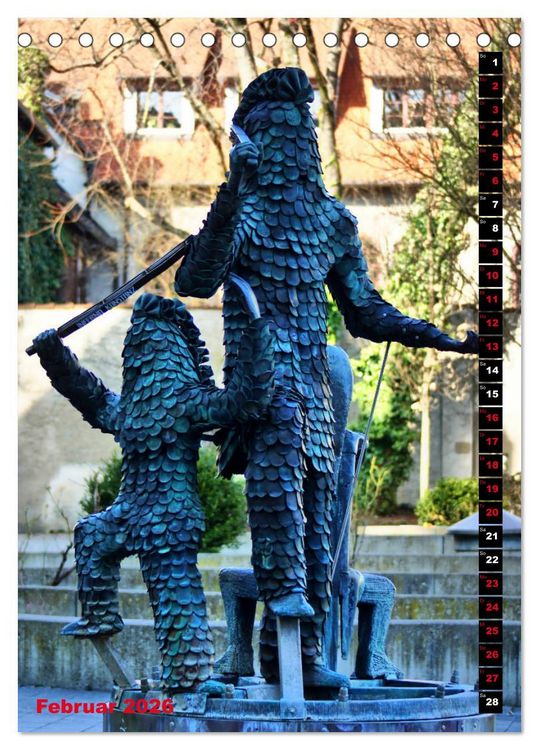 Produktbild: Unterwegs in Konstanz (Tischkalender 2026 DIN A5 hoch), CALVENDO Monatskalender