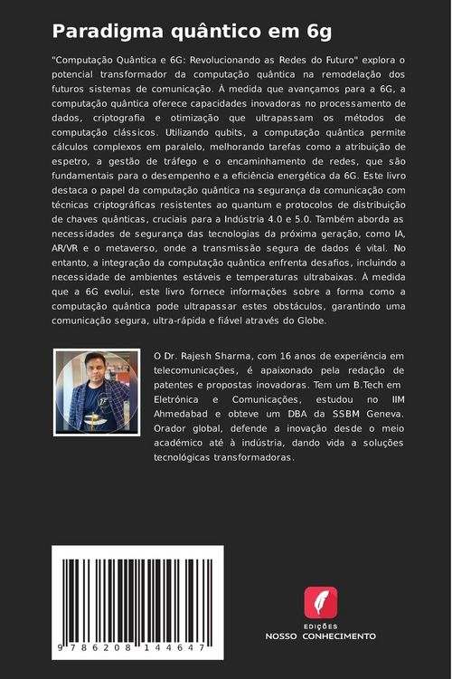 Produktbild: Paradigma qu&acirc;ntico em 6g