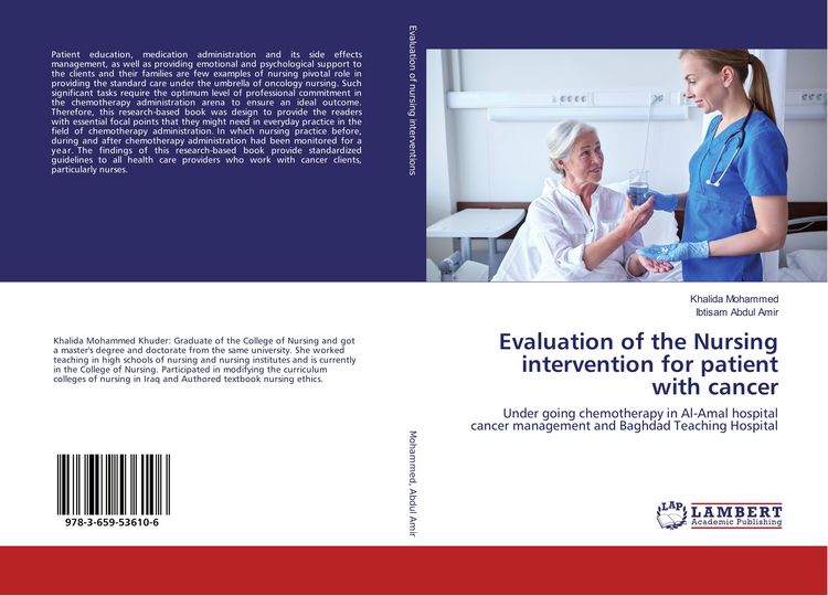 Produktbild: Evaluation of the Nursing intervention for patient with cancer