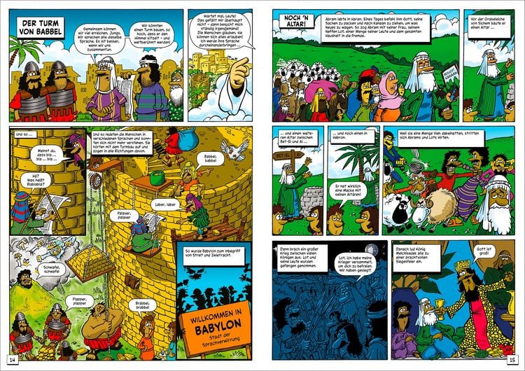 Produktbild: Herders Comic-Bibel