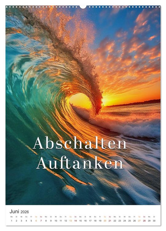 Produktbild: Meine Auszeit f&uuml;r die Seele (hochwertiger Premium Wandkalender 2026 DIN A2 hoch), Kunstdruck in Hochglanz