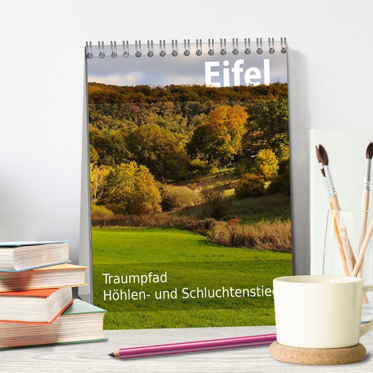 Produktbild: Eifel Traumpfad H&ouml;hlen- und Schluchtenstieg (Tischkalender 2026 DIN A5 hoch), CALVENDO Monatskalender