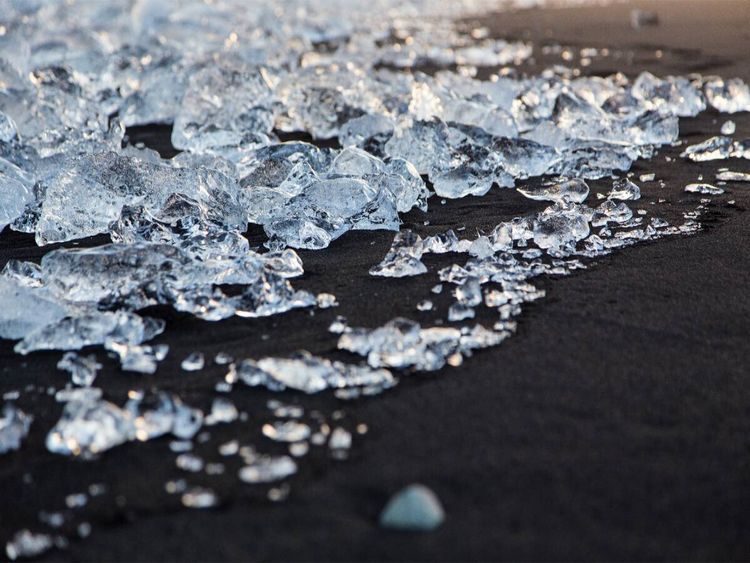 Produktbild: CALVENDO Puzzle ISLANDS EIS RUND UM DEN J&Ouml;KULS&Agrave;RL&Ograve;N | 1000 Teile Lege-Gr&ouml;&szlig;e 64x48cm Foto-Puzzle f&uuml;r gl&uuml;ckliche Stunden
