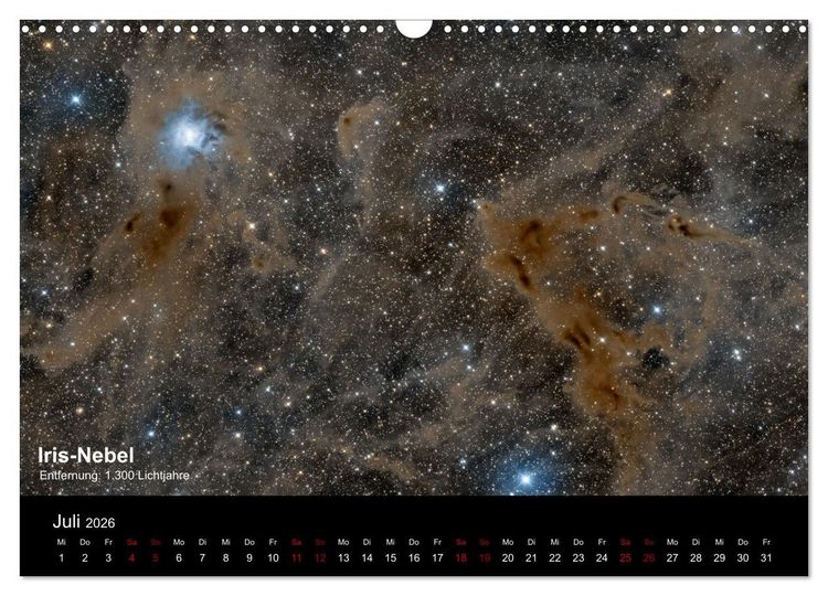 Produktbild: Juwelen des Nachthimmels (Wandkalender 2026 DIN A3 quer), CALVENDO Monatskalender