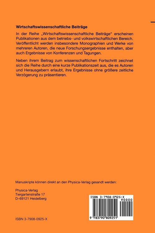 Produktbild: Finanzmarktanalyse und- prognose mit innovativen quantitativen Verfahren