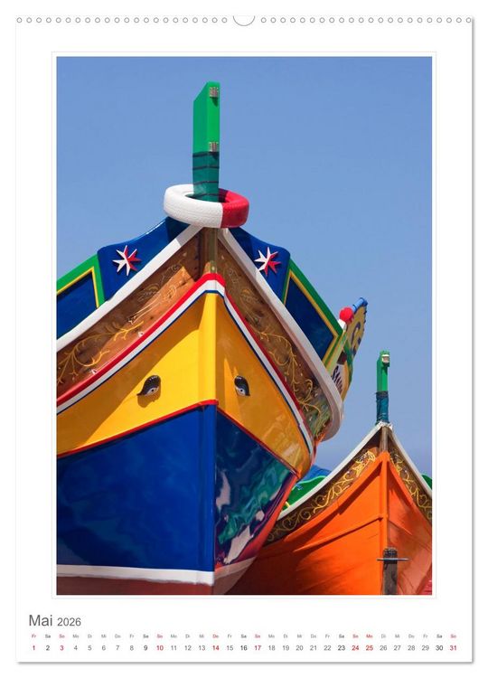 Produktbild: Malta Impressionen (Wandkalender 2026 DIN A2 hoch), CALVENDO Monatskalender