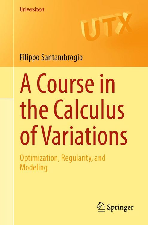 Produktbild: A Course in the Calculus of Variations