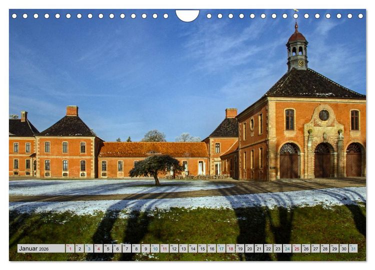 Produktbild: Schloss Bothmer - Kl&uuml;tzer Schlossimpressionen (Wandkalender 2026 DIN A4 quer), CALVENDO Monatskalender