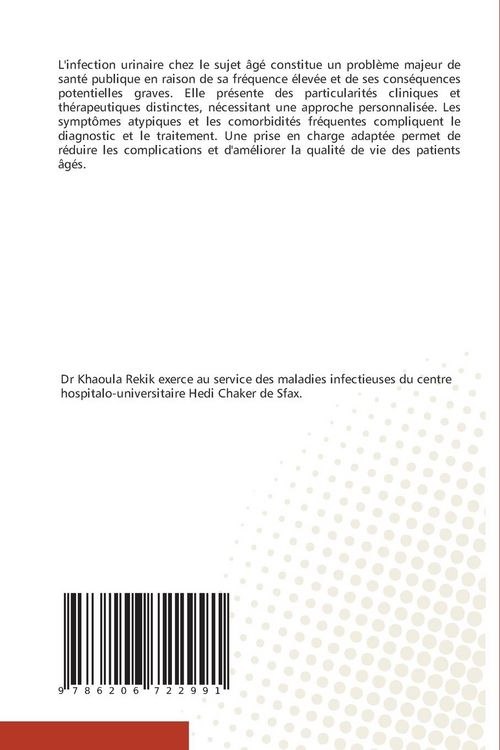 Produktbild: Infection urinaire chez le sujet &acirc;g&eacute;