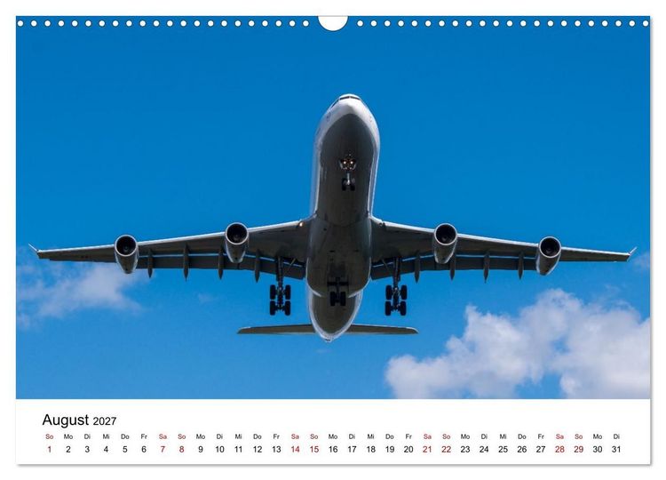 Produktbild: Airbus A340 Der fliegende Bleistift (Wandkalender 2027 DIN A3 quer), CALVENDO Monatskalender