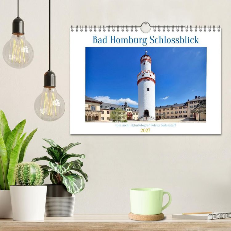 Produktbild: Bad Homburg Schlossblick (Wandkalender 2027 DIN A4 quer), CALVENDO Monatskalender