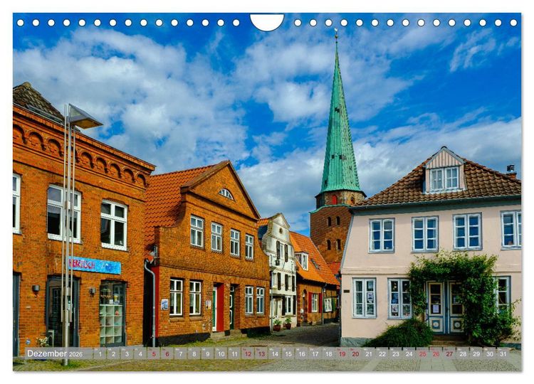 Produktbild: Ein Blick auf L&uuml;beck-Travem&uuml;nde (Wandkalender 2026 DIN A4 quer), CALVENDO Monatskalender