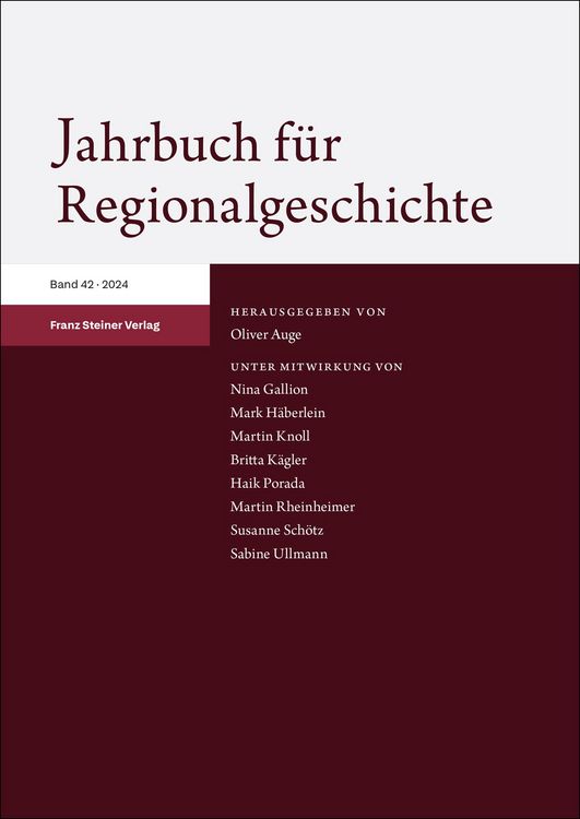 Produktbild: Jahrbuch f&uuml;r Regionalgeschichte 42 (2024)