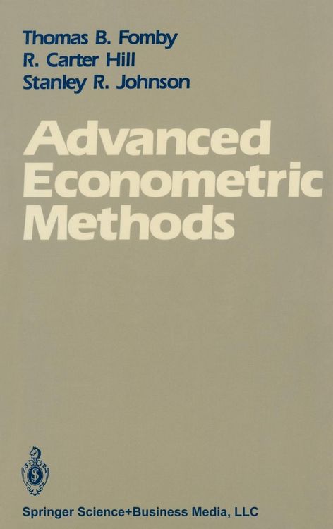 Produktbild: Advanced Econometric Methods