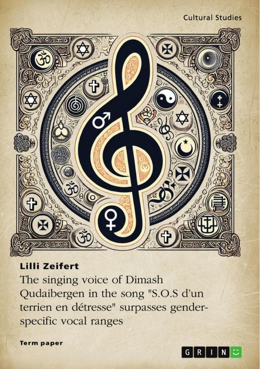 Produktbild: The singing voice of Dimash Qudaibergen in the song "S.O.S d'un terrien en d&eacute;tresse" surpasses gender-specific vocal ranges