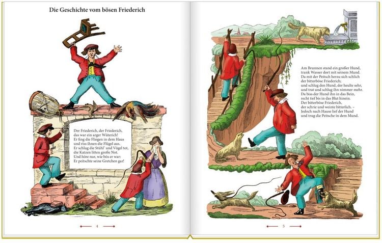 Produktbild: Tr&ouml;tsch Kinderbuch Struwwelpeter und Max und Moritz