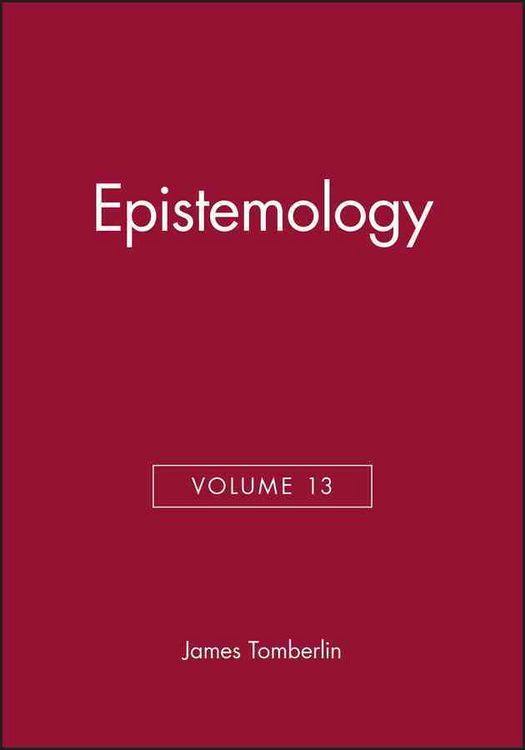 Produktbild: Tomberlin, J: Epistemology, Volume 13