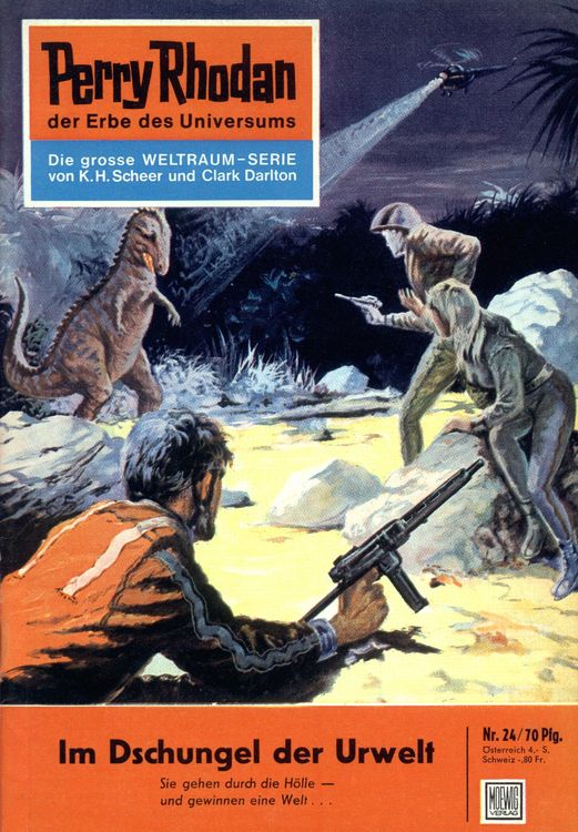 Produktbild: Perry Rhodan 24: Im Dschungel der Urwelt