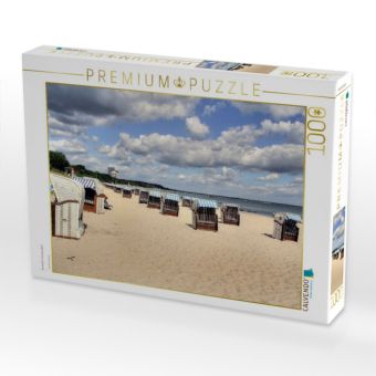 Produktbild: CALVENDO Puzzle Strand in Timmendorf | 1000 Teile Lege-Gr&ouml;&szlig;e 64x48cm Foto-Puzzle f&uuml;r gl&uuml;ckliche Stunden