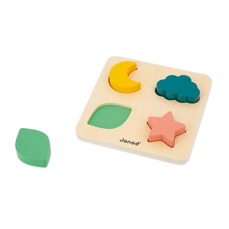 Produktbild: Entwicklungsbox mit 4 Spielzeugen ab 18 Monaten &ndash; Ziehspiel, Musik u. Puzzle