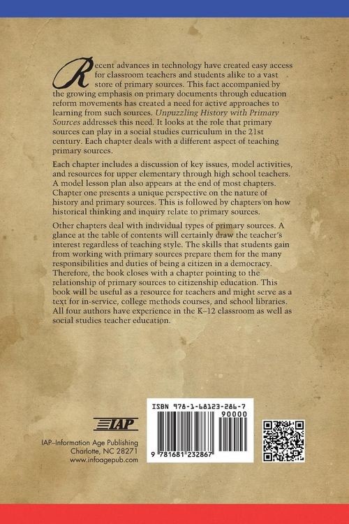 Produktbild: Unpuzzling History with Primary Sources