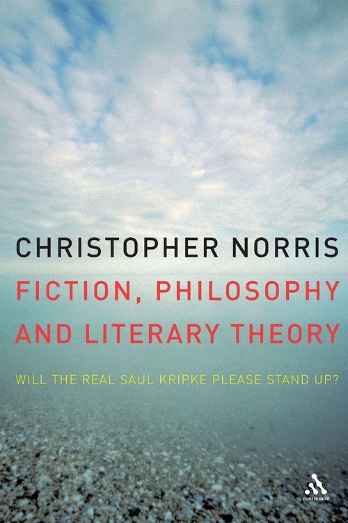 Produktbild: Fiction, Philosophy and Literary Theory
