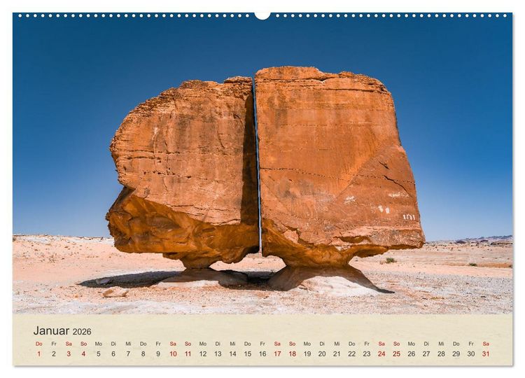 Produktbild: Saudi Arabien - K&ouml;nigreich der Faszinationen (Wandkalender 2026 DIN A2 quer), CALVENDO Monatskalender