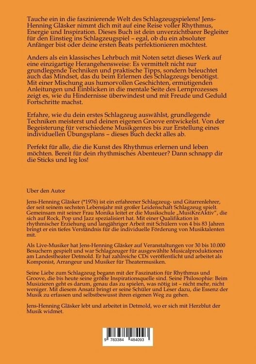 Produktbild: Gl&auml;sker, J: Schlagzeug - Wie f&auml;ngst du an?
