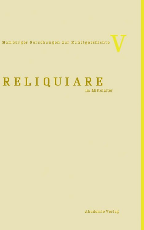 Produktbild: Reliquiare im Mittelalter