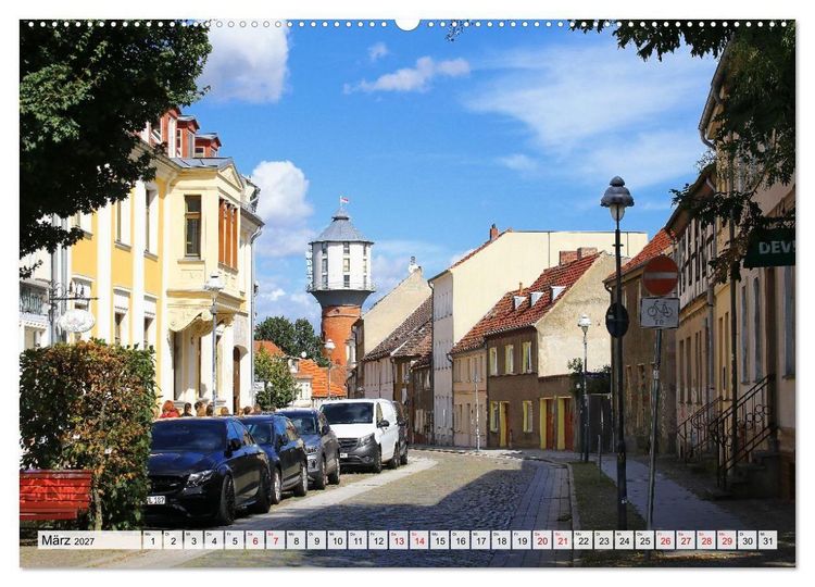 Produktbild: Nauen - Sehenswerte Stadt in Brandenburg (hochwertiger Premium Wandkalender 2027 DIN A2 quer), Kunstdruck in Hochglanz