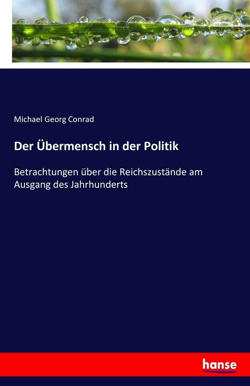 Produktbild: Der &Uuml;bermensch in der Politik