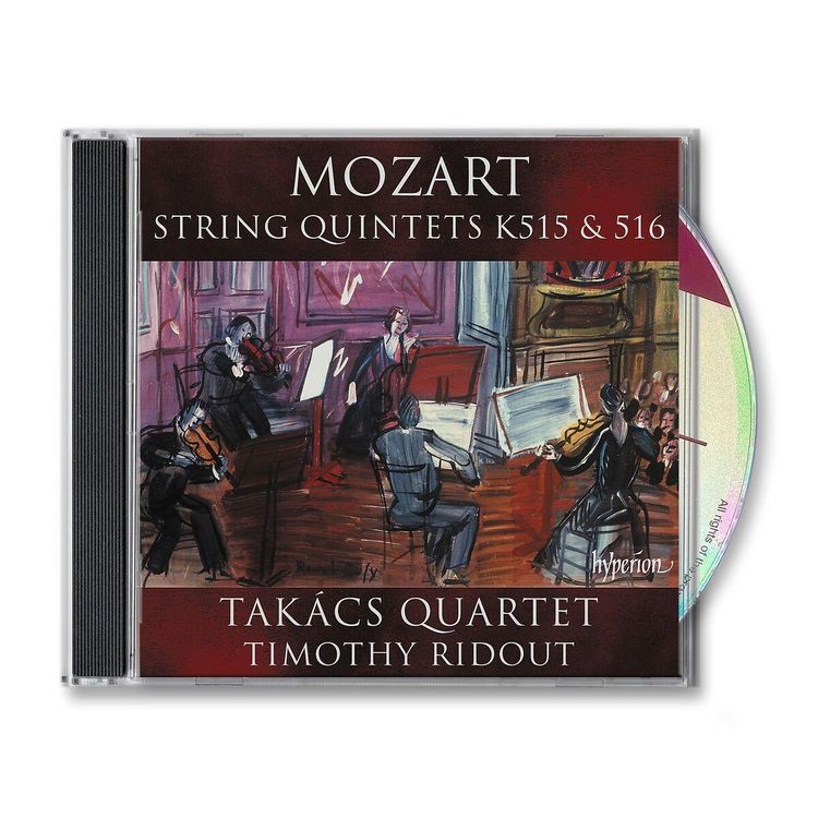 Produktbild: Mozart: String Quintets K515 & 516