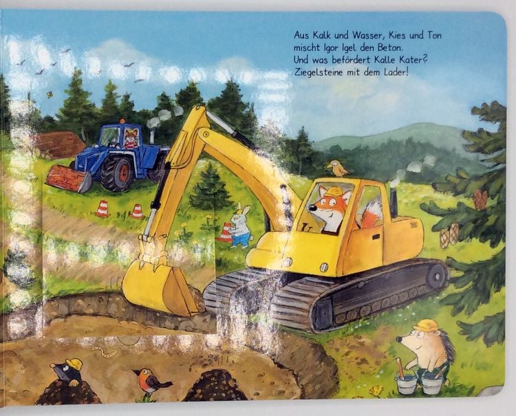 Produktbild: Benno Bibers Baustelle. Alle packen an, mit Bagger, LKW und Kran