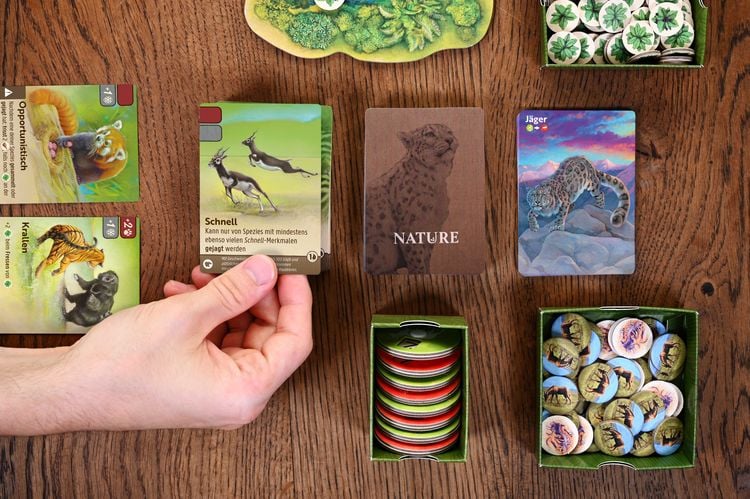 Produktbild: HABA 2014453001 - Nature, Spannendes &Ouml;kosystem-Spiel, Brett- und Kartenspiel, Strategiespiel