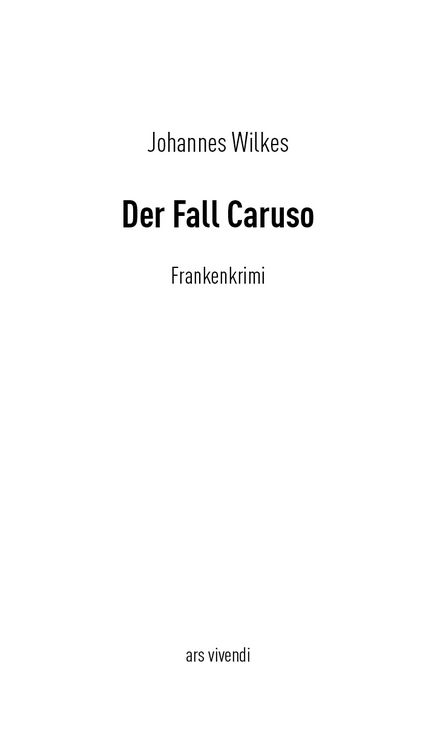 Produktbild: Der Fall Caruso